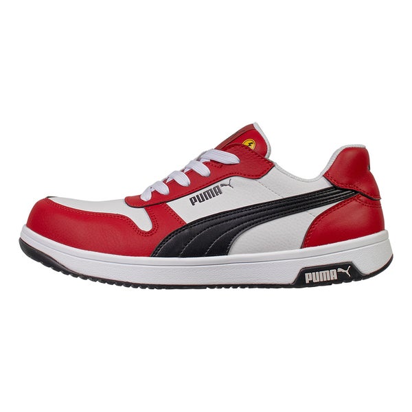PUMA安全靴 FRONTCOURT レッド LOW